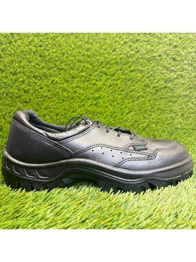 Rocky Postal TMC 5101 Womens Size 8D Black Leather Slip Resistant Oxford Shoes
